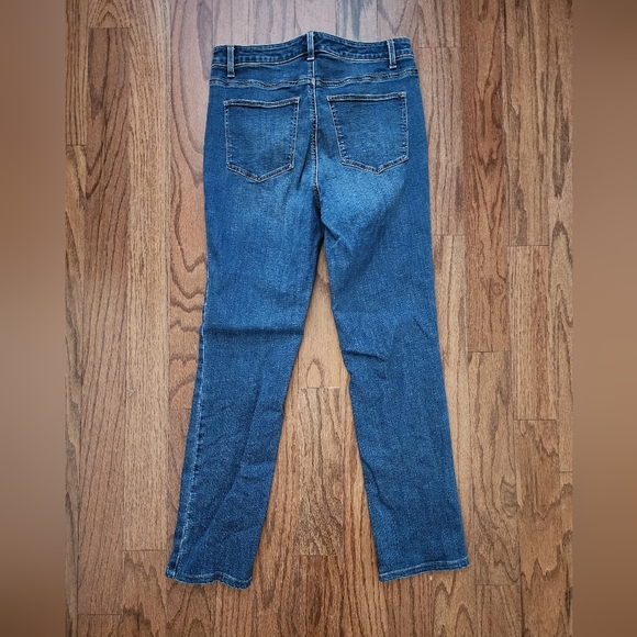 Talbots Flawless Women's 8 High Waist Straight Leg Medium Wash Jeans - Picture 2 of 5